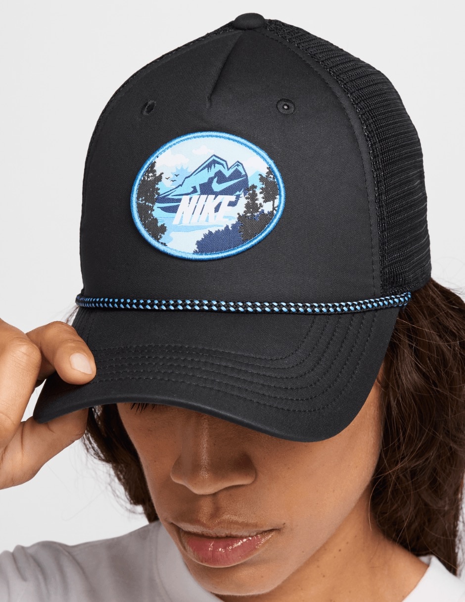 Gorra con visera curva Nike U Nk Rise Cap S Otdr para adulto