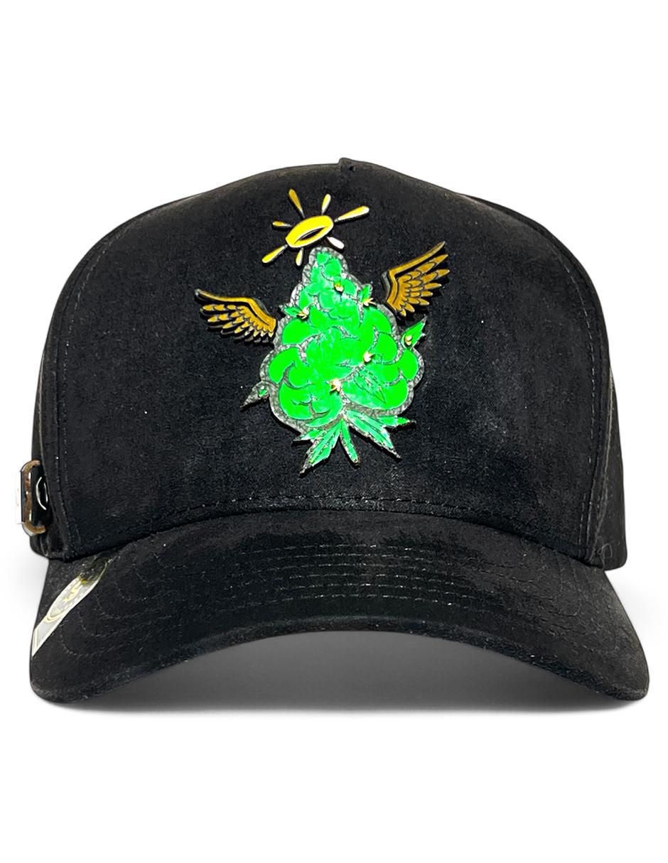 Gorra visera curva snapback casual Flor Divina para adulto 5