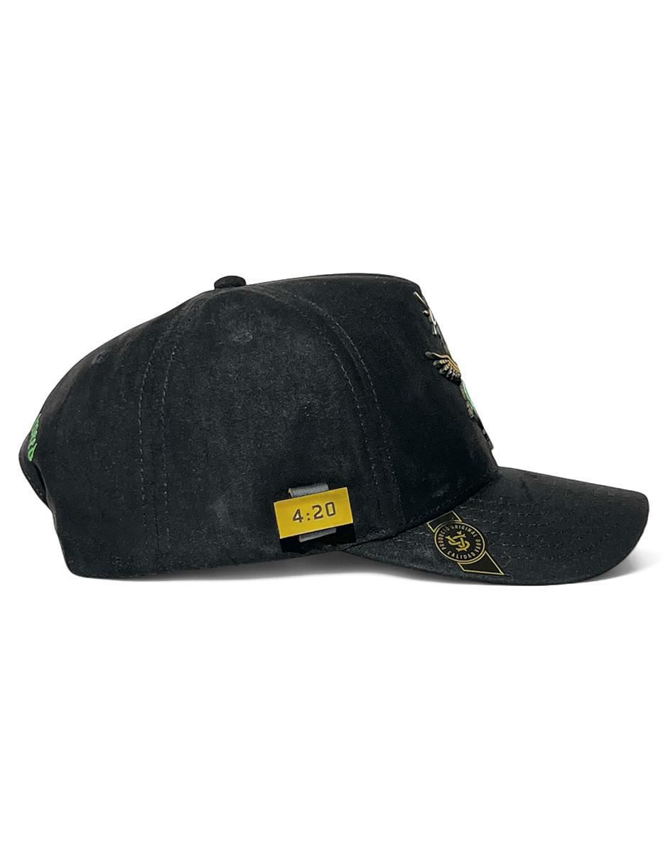Gorra visera curva snapback casual Flor Divina para adulto 4