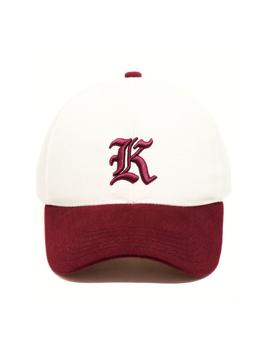 Gorra visera curva correa ajustable casual para adulto 4