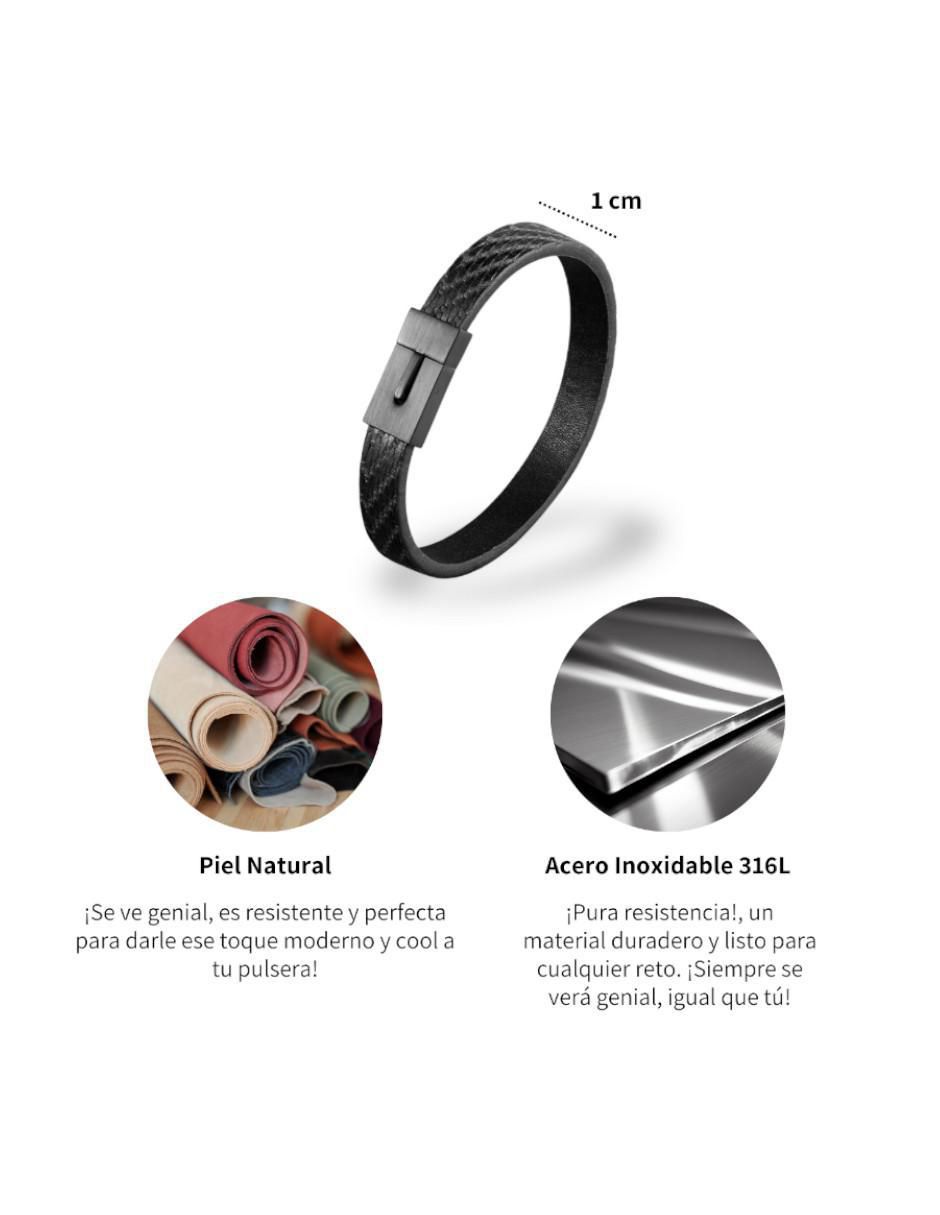 Pulsera Black acabado pulido 4