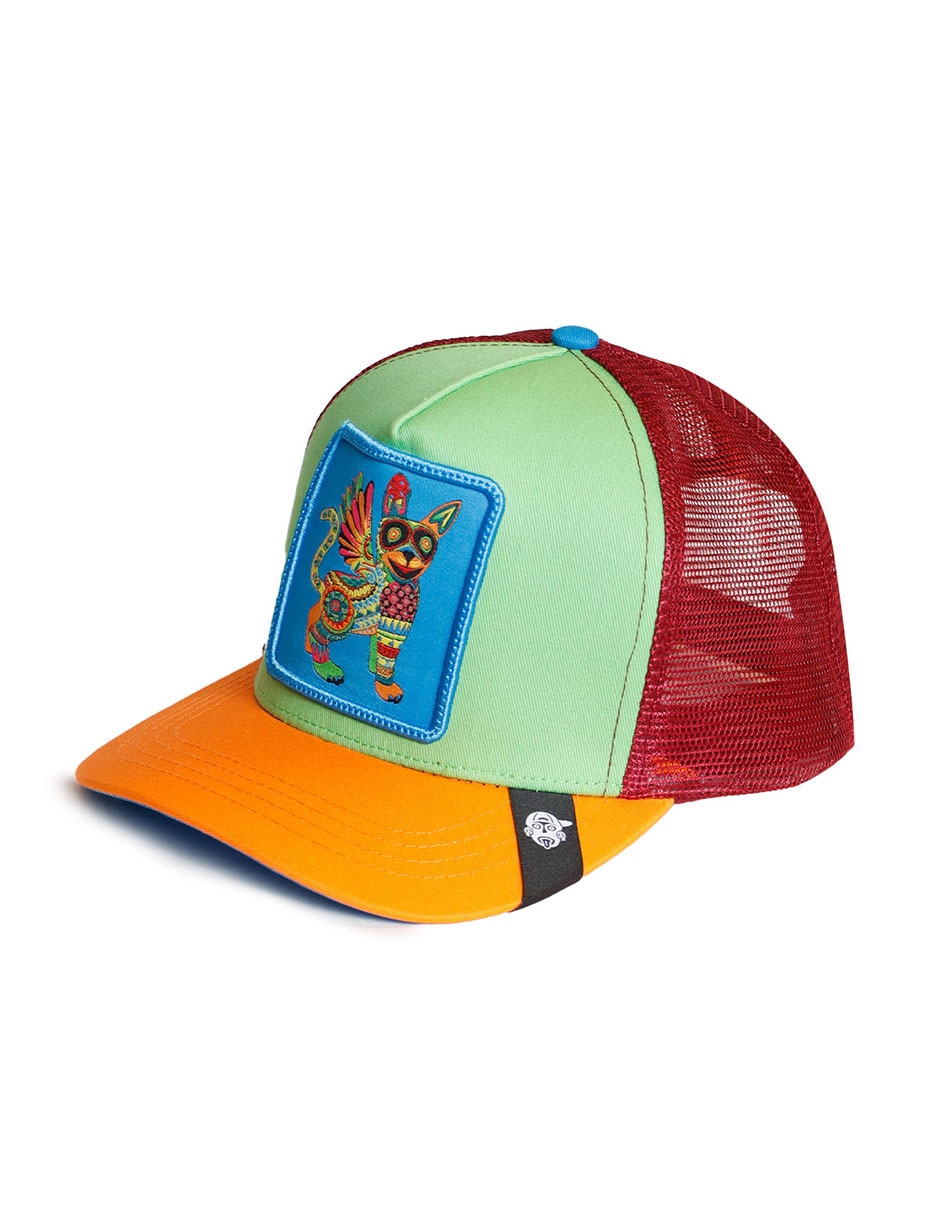Gorra visera curva snapback casual Iconos México para adulto 5