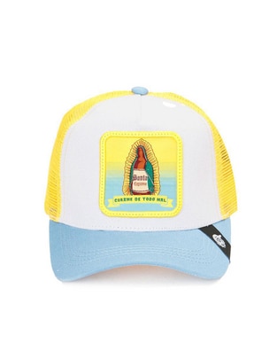 Gorra con visera curva casual Frase Cúrame de todo mal para adulto Gorra con visera curva casual Frase Cúrame de todo mal para adulto