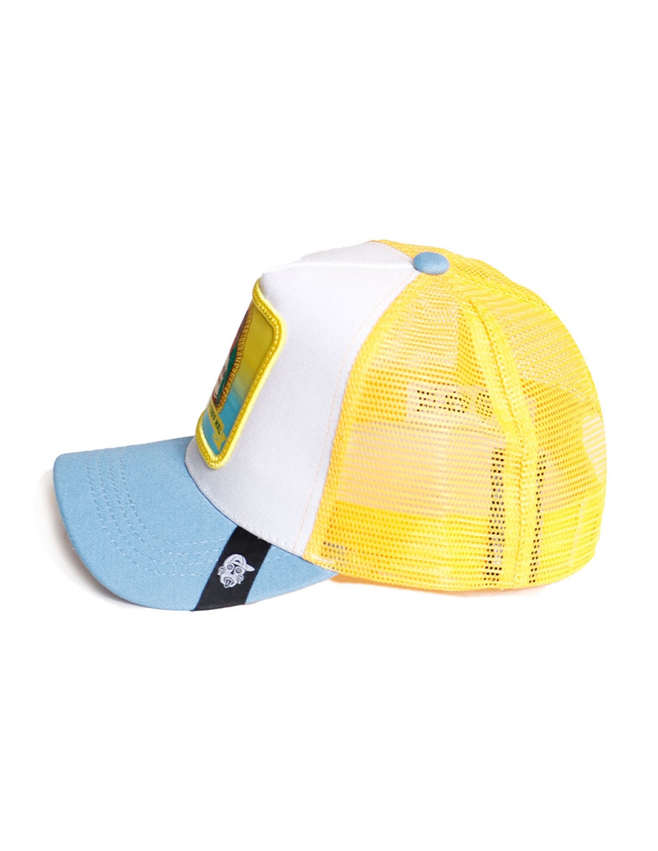 Gorra con visera curva casual Frase Cúrame de todo mal para adulto 4