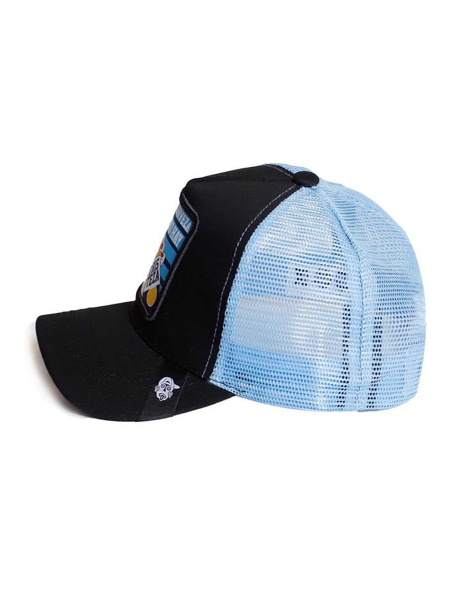 Gorra visera curva snapback casual Frase Con cerveza no hay tristeza para adulto 4