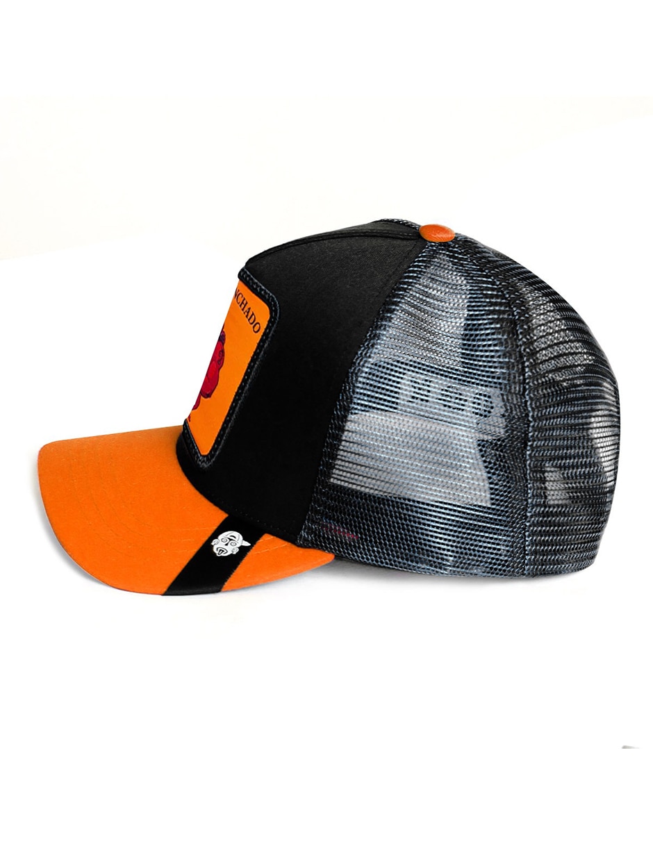 Gorra visera curva snapback casual Frase Ponche ponchado para adulto 4