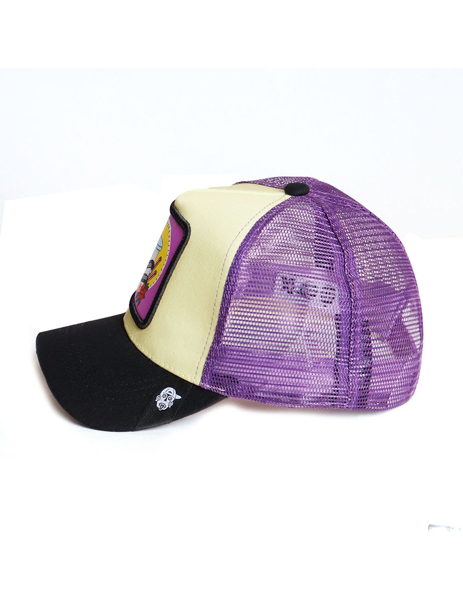 Gorra visera curva snapback casual Frase Horchata con piquete para adulto