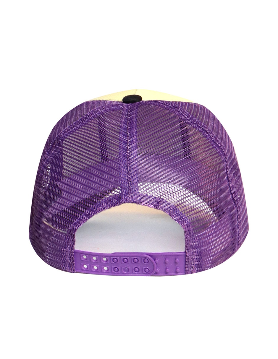 Gorra visera curva snapback casual Frase Horchata con piquete para adulto