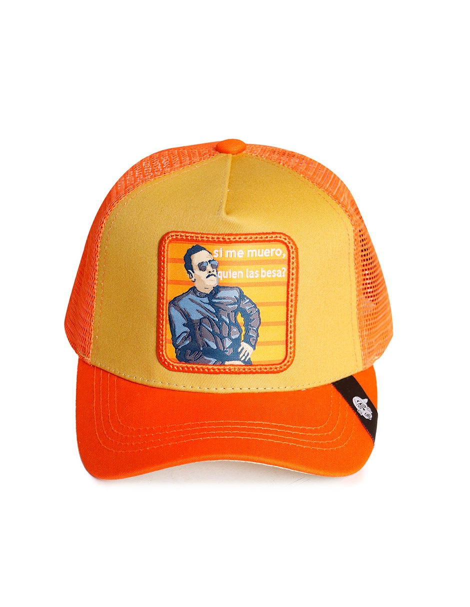 Gorra visera curva snapback casual Frase Si me muero quién las besa para adulto Gorra visera curva snapback casual Frase Si me muero quién las besa para adulto