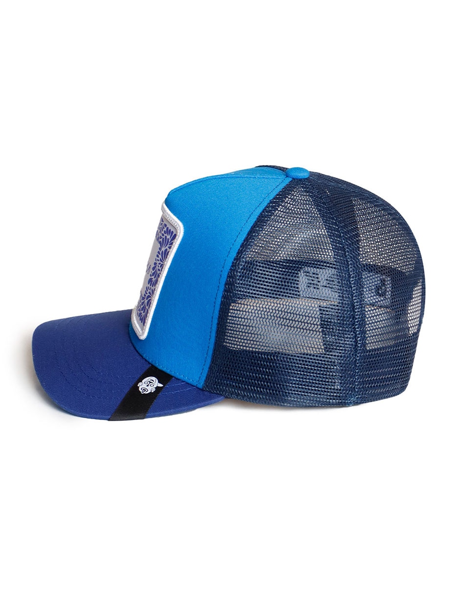 Gorra visera curva snapback casual Iconos México mosaico para adulto 4