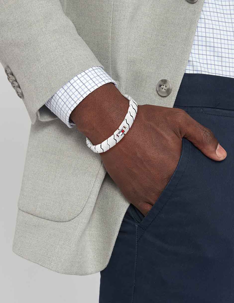 Brazalete Hilfiger Lars con acabado brillante 3