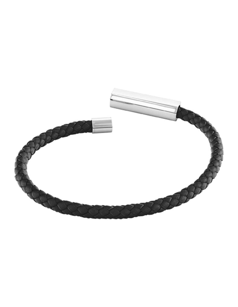 Brazalete Calvin Klein Iconic Id con acabado mate 3