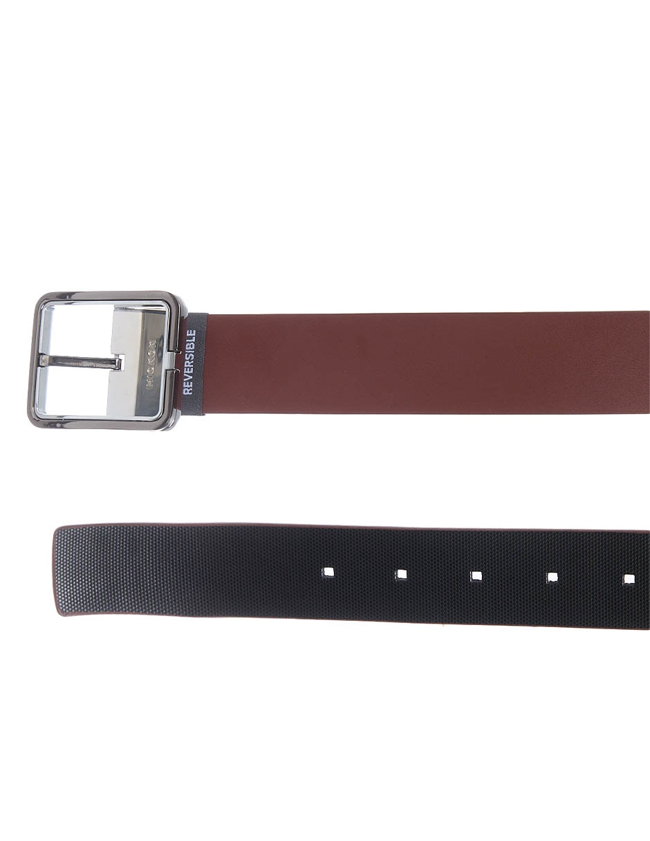 Cinturón Hickok de piel para hombre