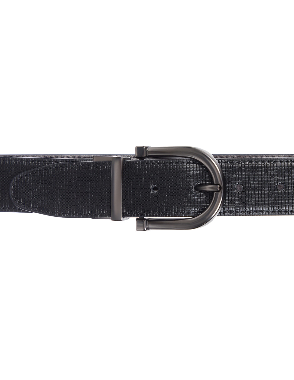 Cinturón Hickok de piel para hombre