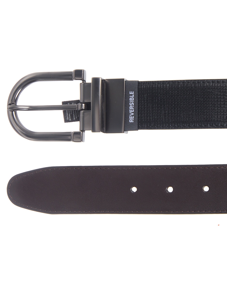Cinturón Hickok de piel para hombre