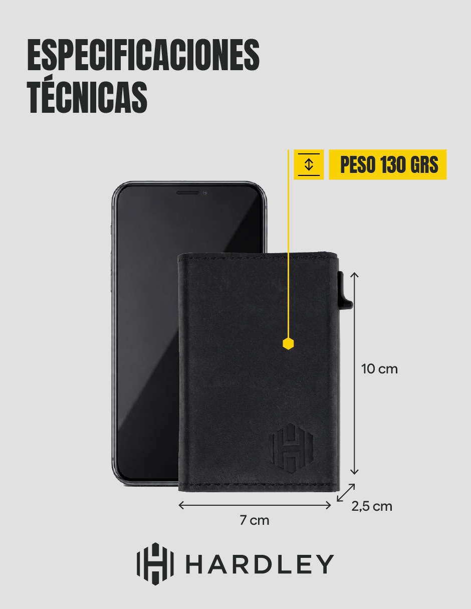 Cartera Hardley para hombre