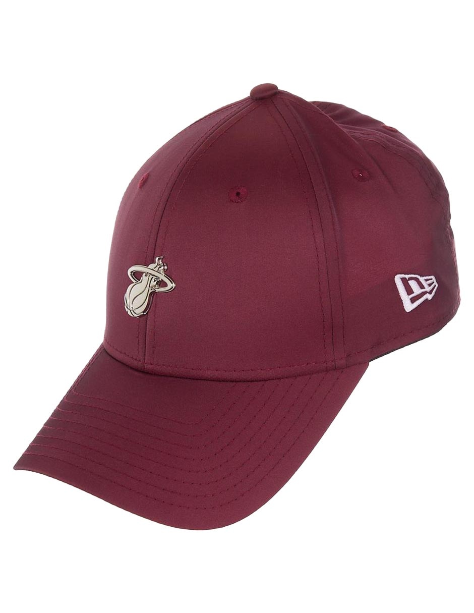 Gorra visera curva hebilla para básquetbol Tech NBA Miami Heats para adulto 3