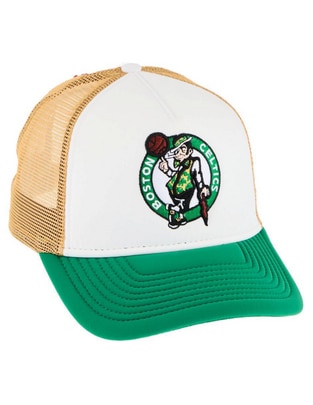 Gorra visera semicurva snapback para básquetbol Flower NBA Boston Celtics para adulto