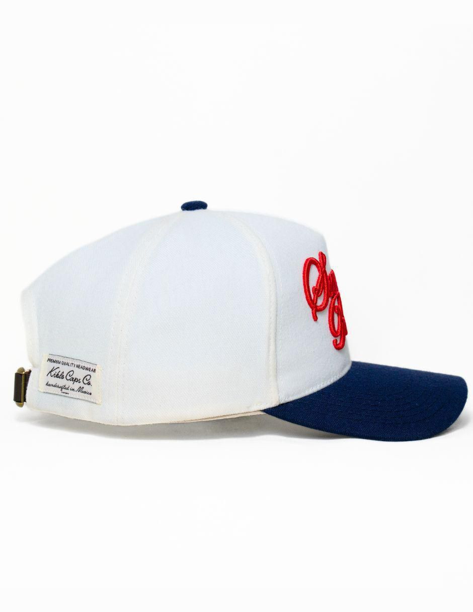 Gorra visera curva broche casual Old Money para adulto 3