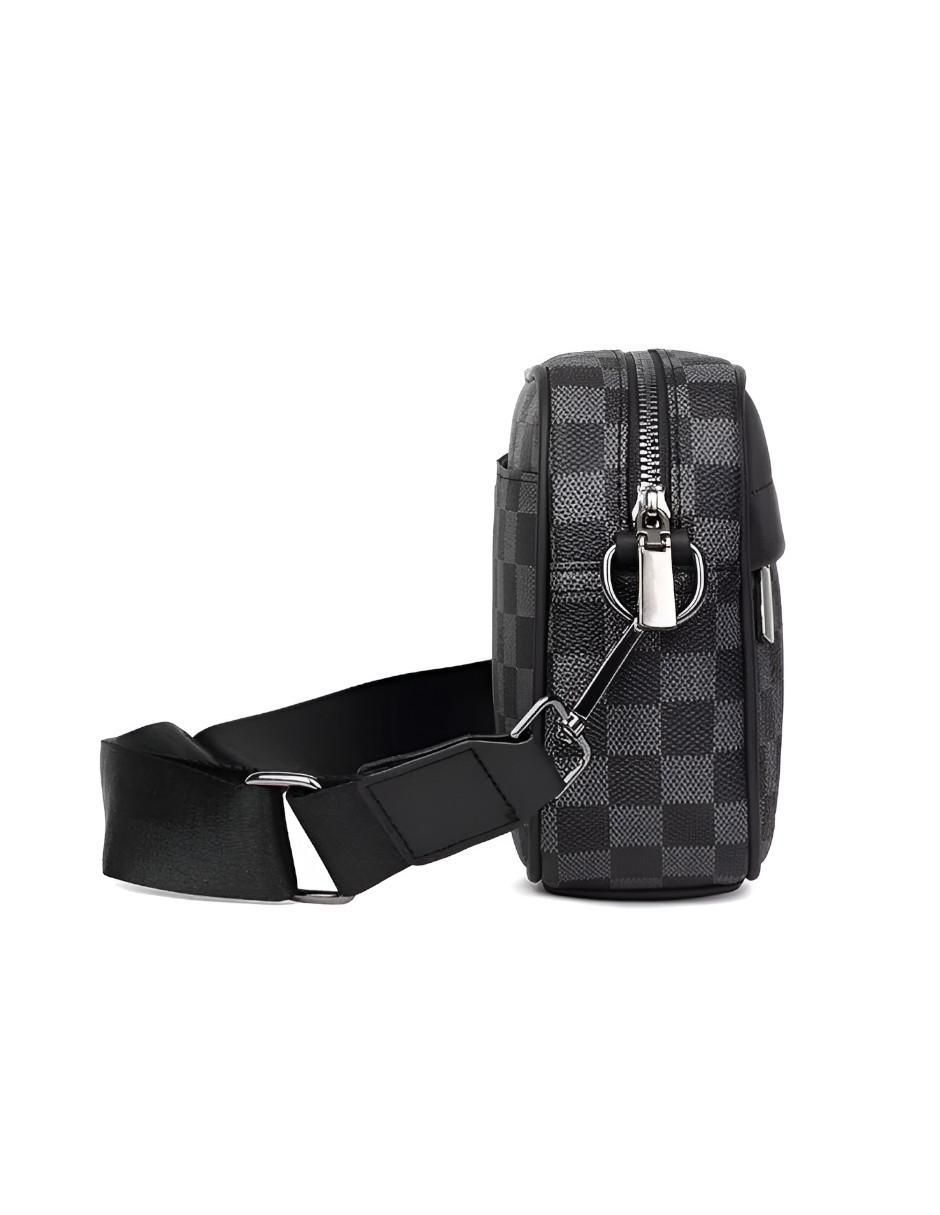 Bolsa bandolera de cuero para hombre