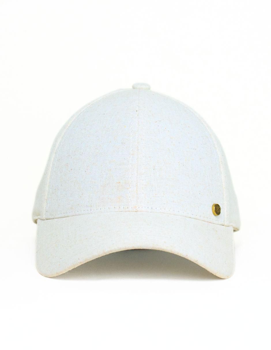Gorra visera curva hebilla casual Linen para adulto 5