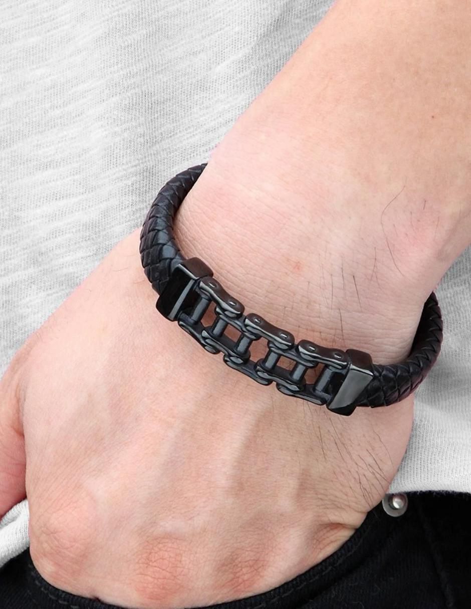 Pulsera Black acabado pulido 2