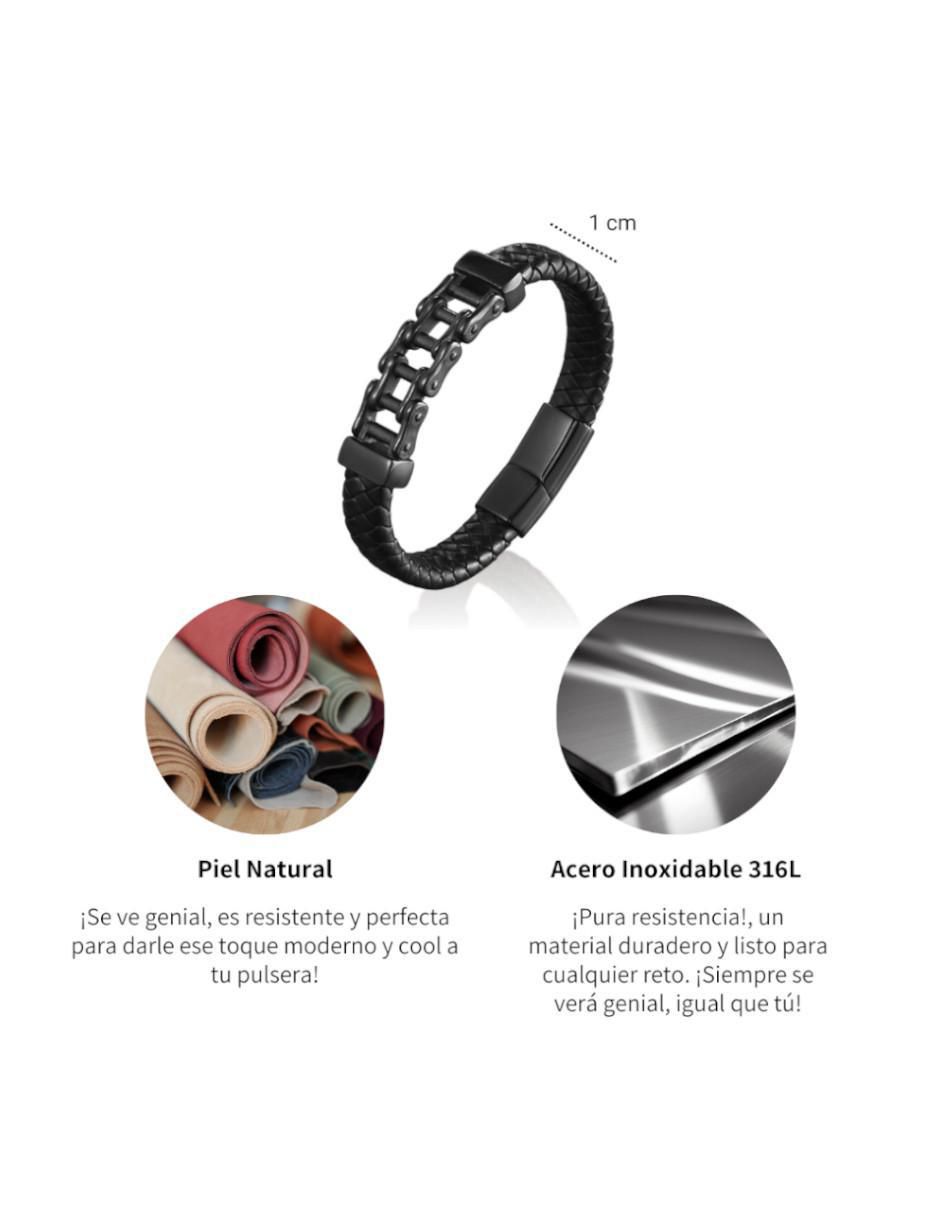 Pulsera Black acabado pulido 3