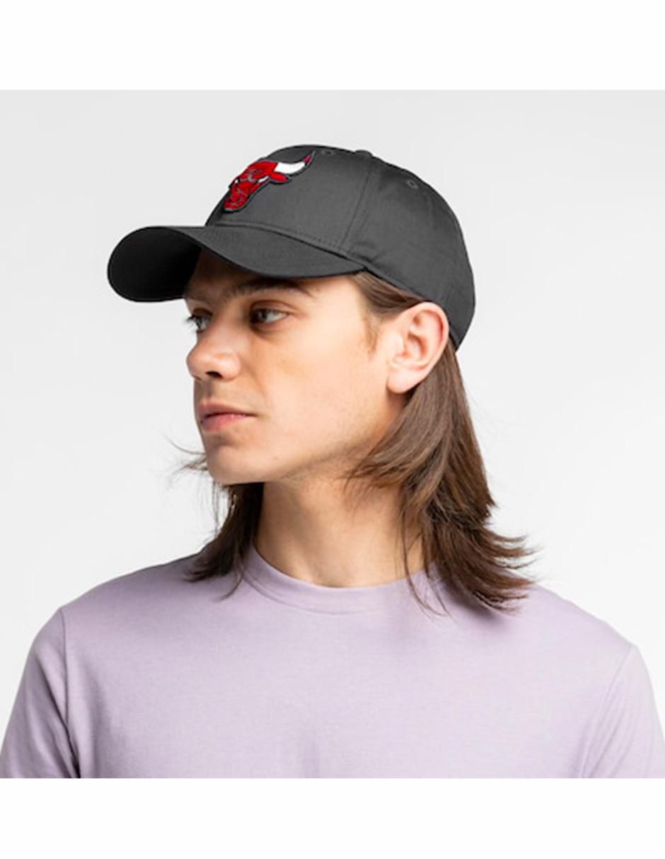 Gorra con visera curva casual Sport Chicago Bulls para hombre 5