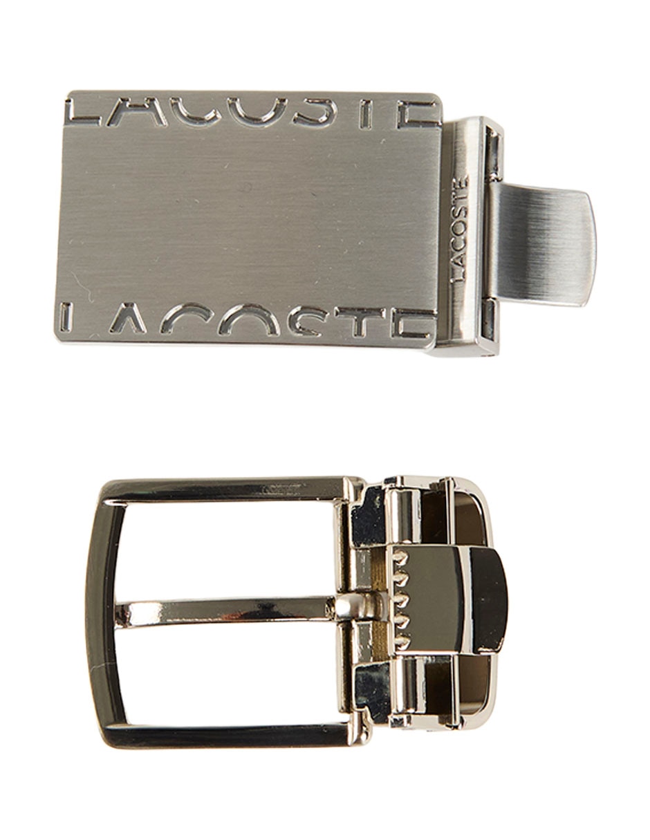 Cinturón Lacoste de cuero para hombre