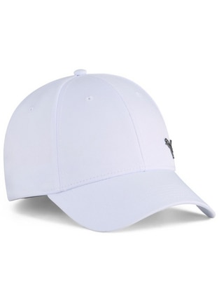 Gorra con visera curva para entrenamiento Ess Metal Puma Cat Bb Cap para hombre