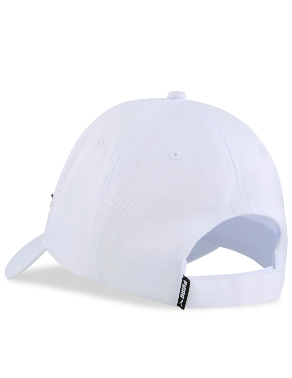 Gorra con visera curva para entrenamiento Ess Metal Puma Cat Bb Cap para hombre 4