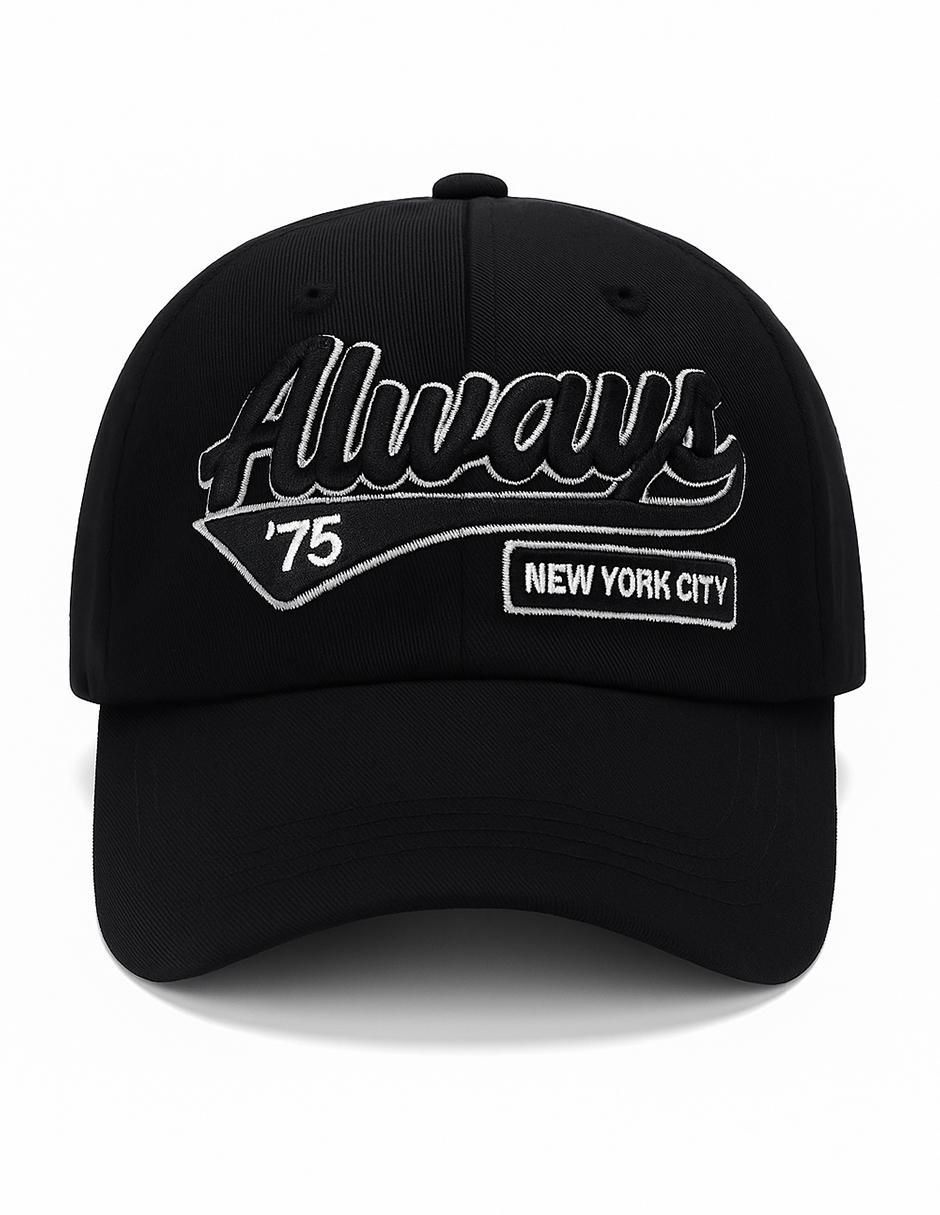 Gorra con visera curva casual para hombre