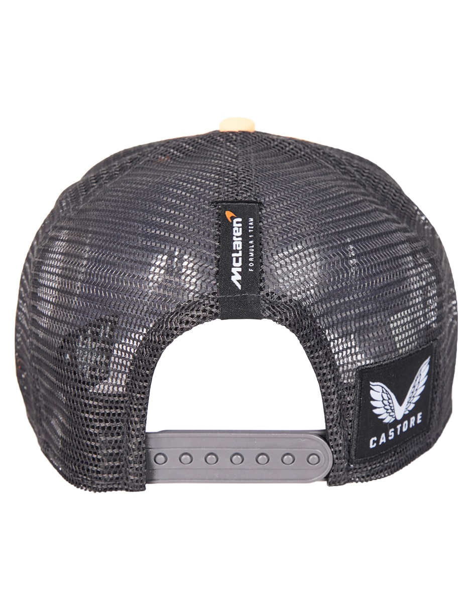 Gorra visera semicurva snapback para motorsport McLaren para adulto