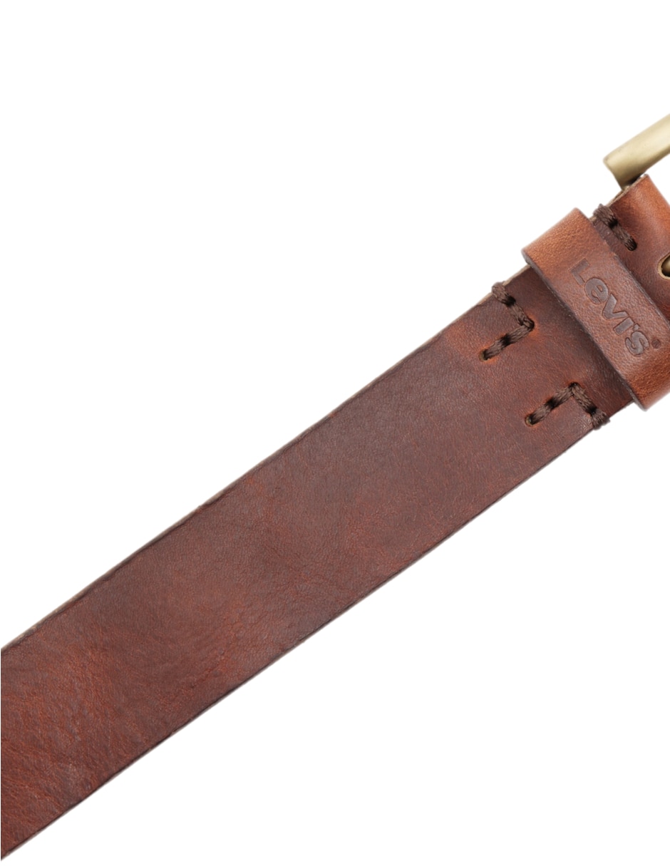 Cinturón de piel para hombre