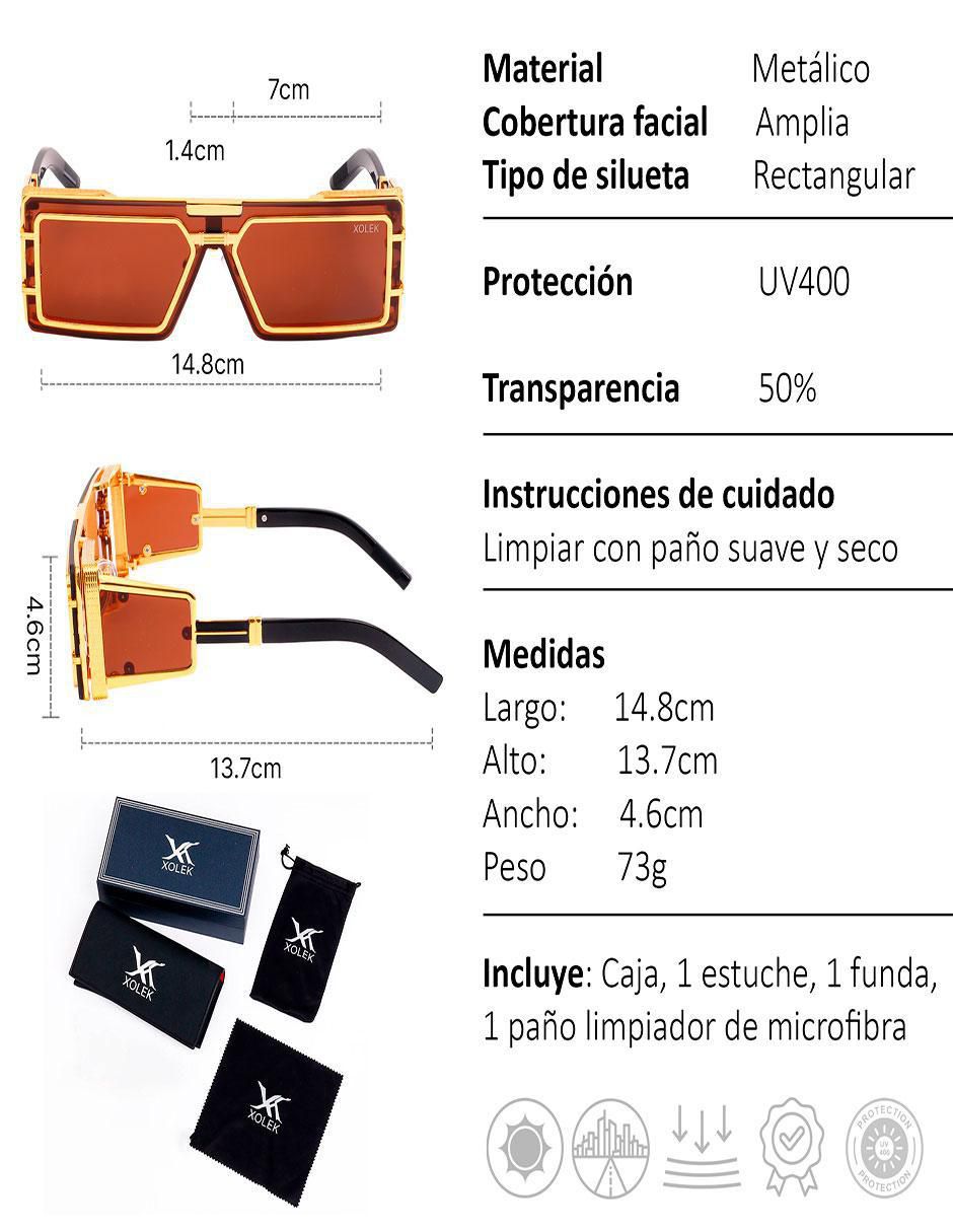 Lentes de sol Glam XO-134-C para hombre 7