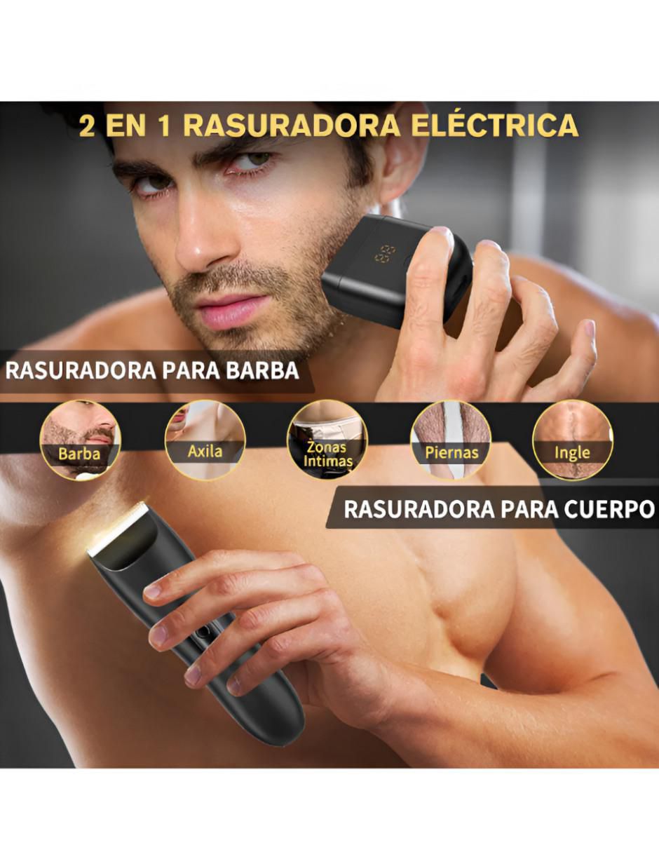 Recortadora de vello facial y corporal 2