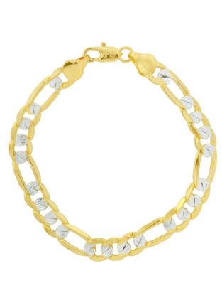 Pulsera con acabado chapa de oro Pulsera con acabado chapa de oro