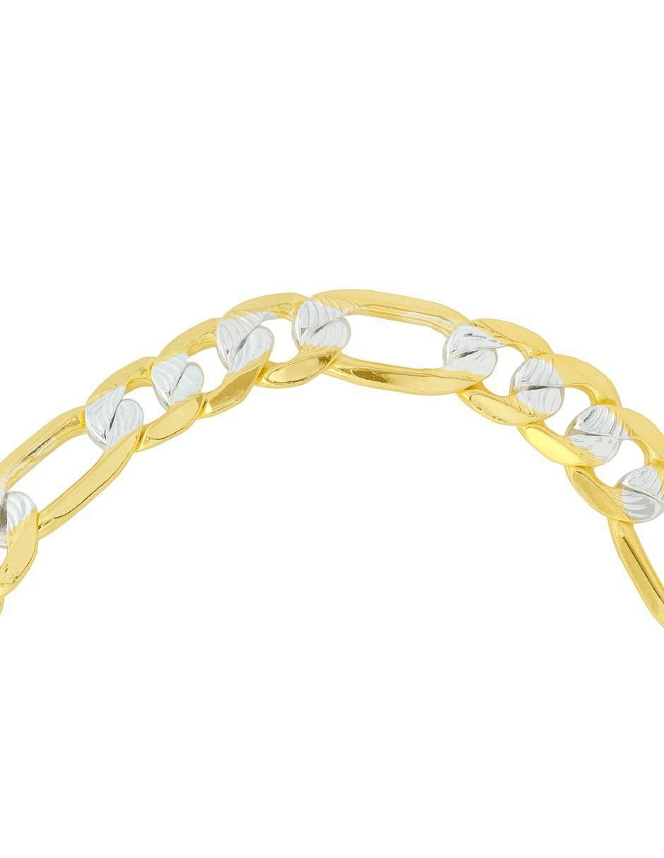 Pulsera con acabado chapa de oro 3