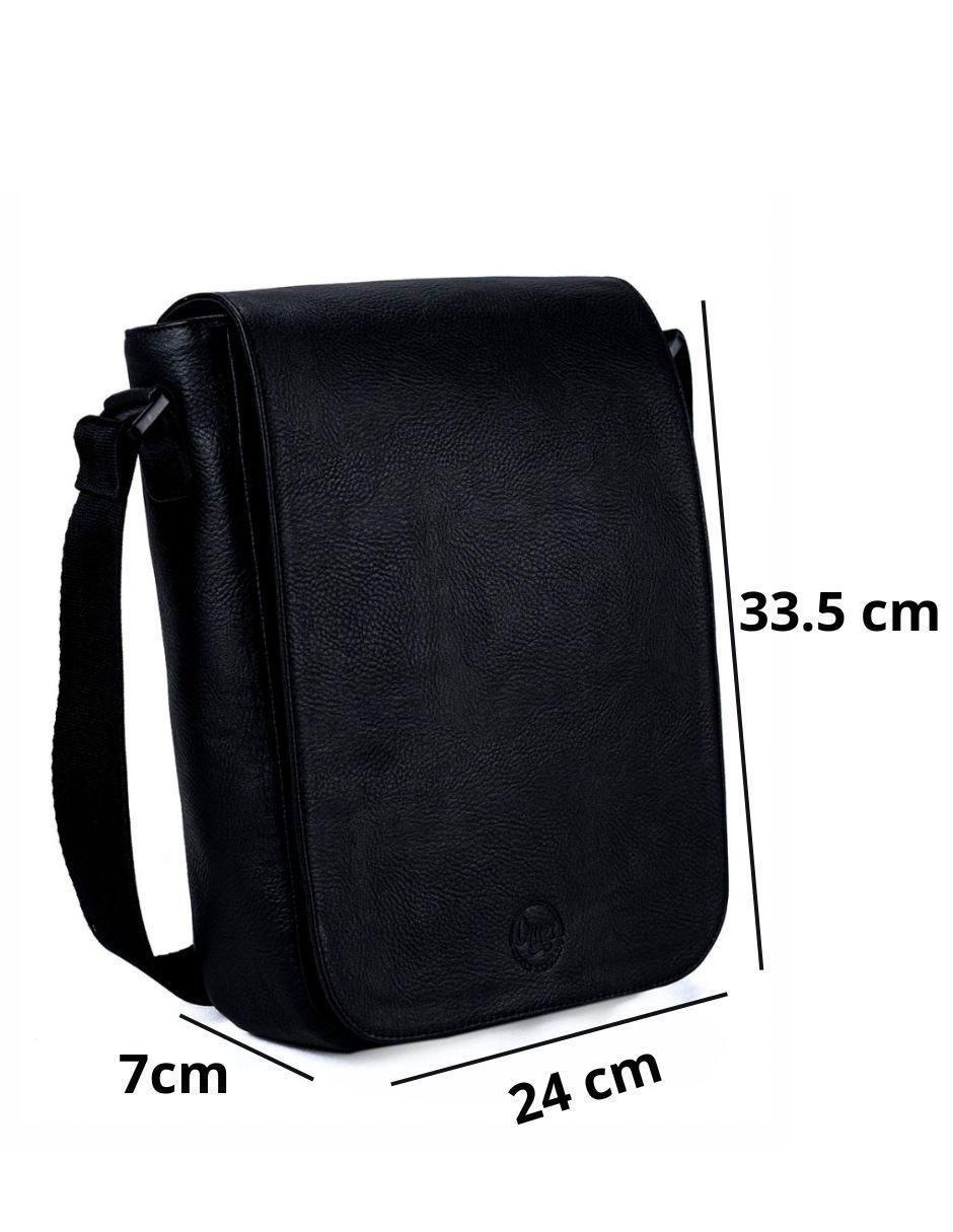Bolsa messenger de piel para hombre 7