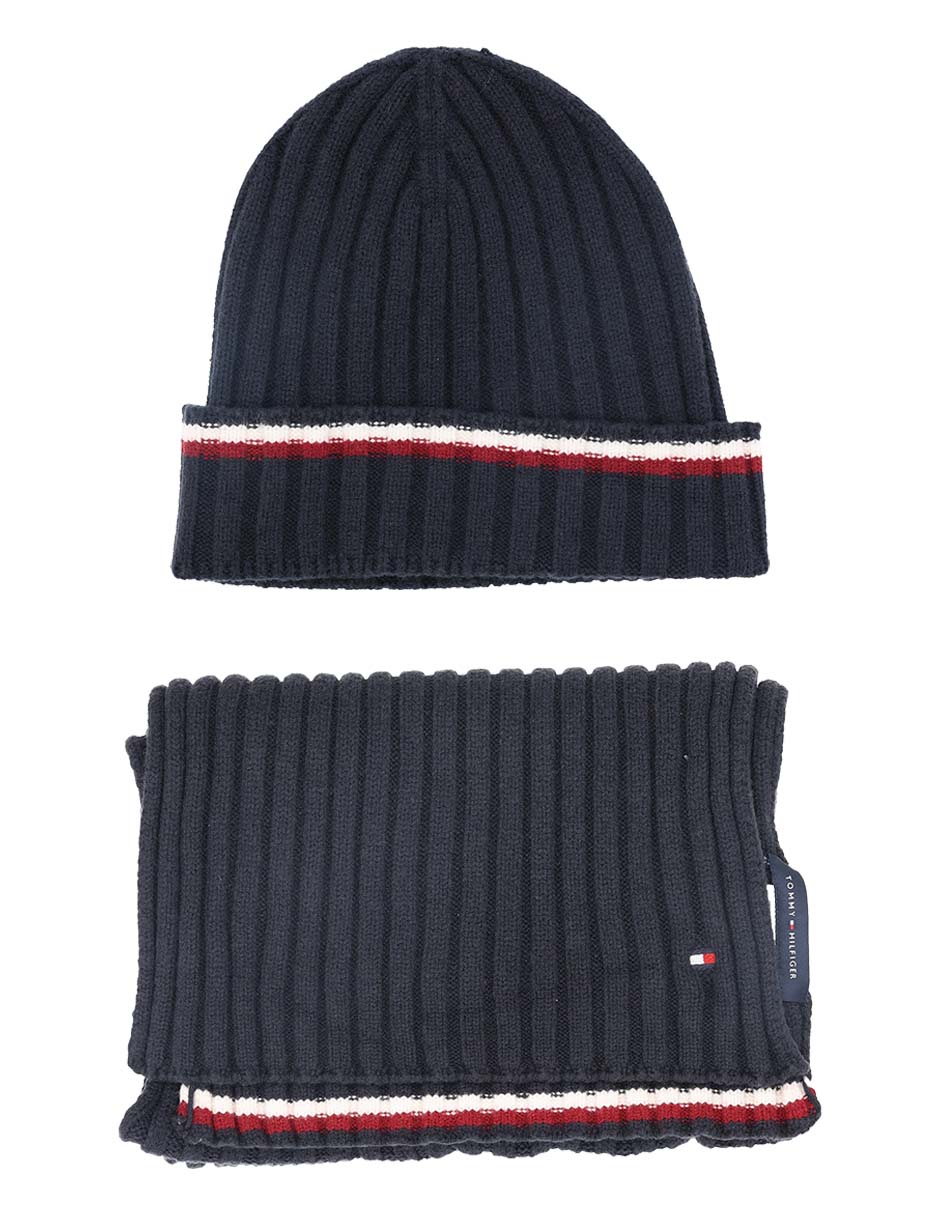 Set bufanda y gorro de hombre 6