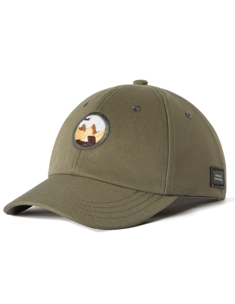 Gorra con visera curva velcro Patch Baseball Hat para adulto 3