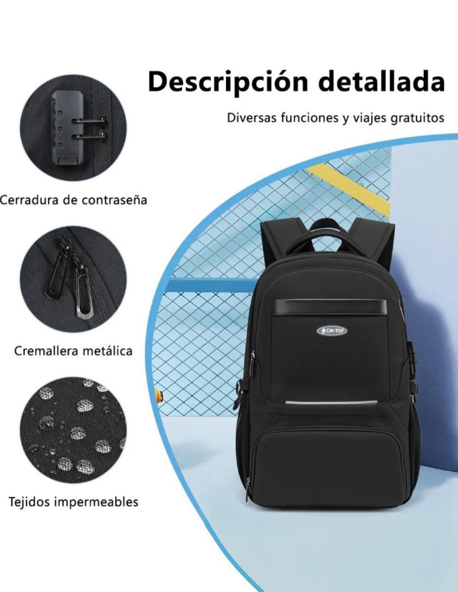 Mochila con portalaptop impermeable 3