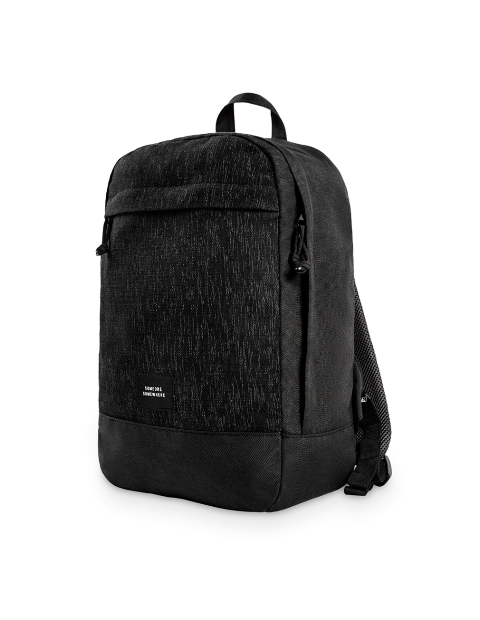 Mochila con portalaptop Someone Somewhere para hombre