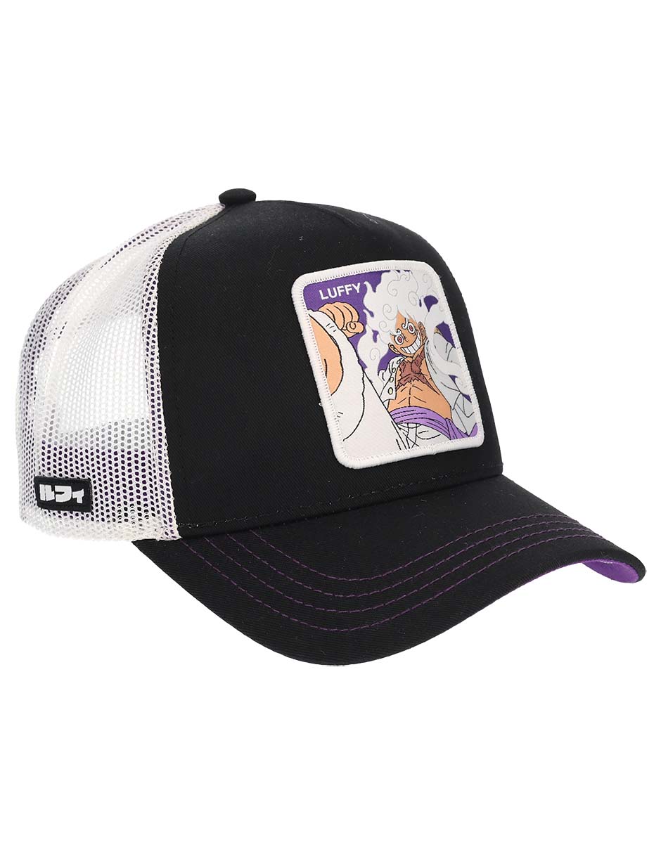 Gorra visera curva snapback casual Dragon Ball Super Luffy para hombre
