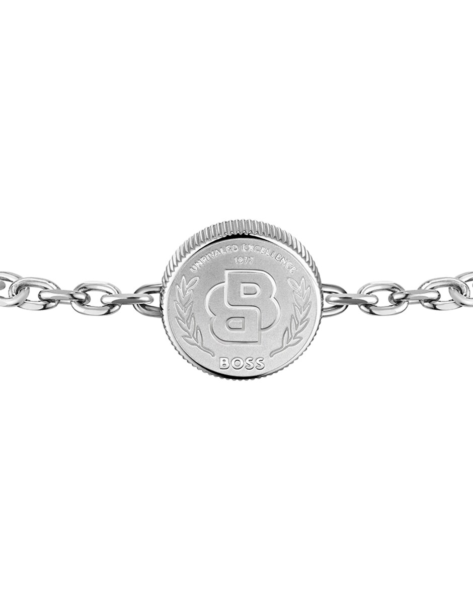 Brazalete Double B Coin acabado brillante 3