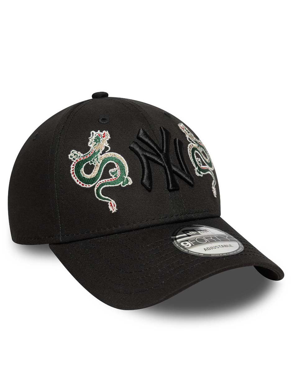Gorra visera curva correa ajustable para béisbol Snake Icon MLB New York Yankees para adulto 4