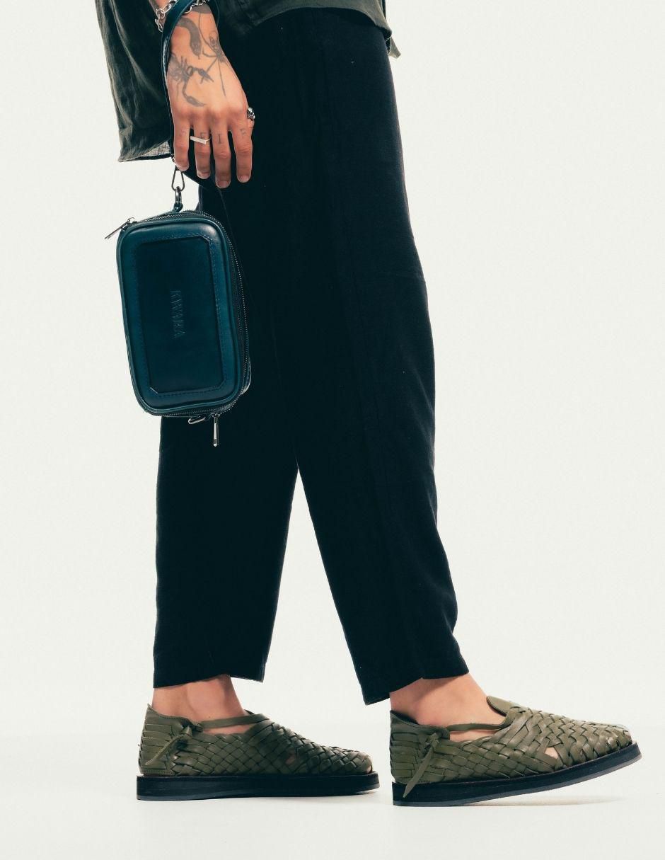 Bolsa bandolera Colección Origen de piel para hombre 10