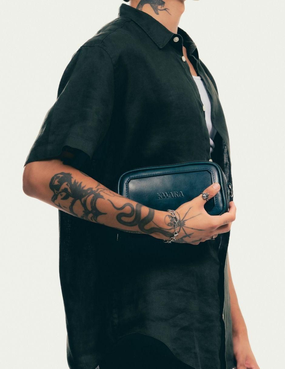 Bolsa bandolera Colección Origen de piel para hombre 3