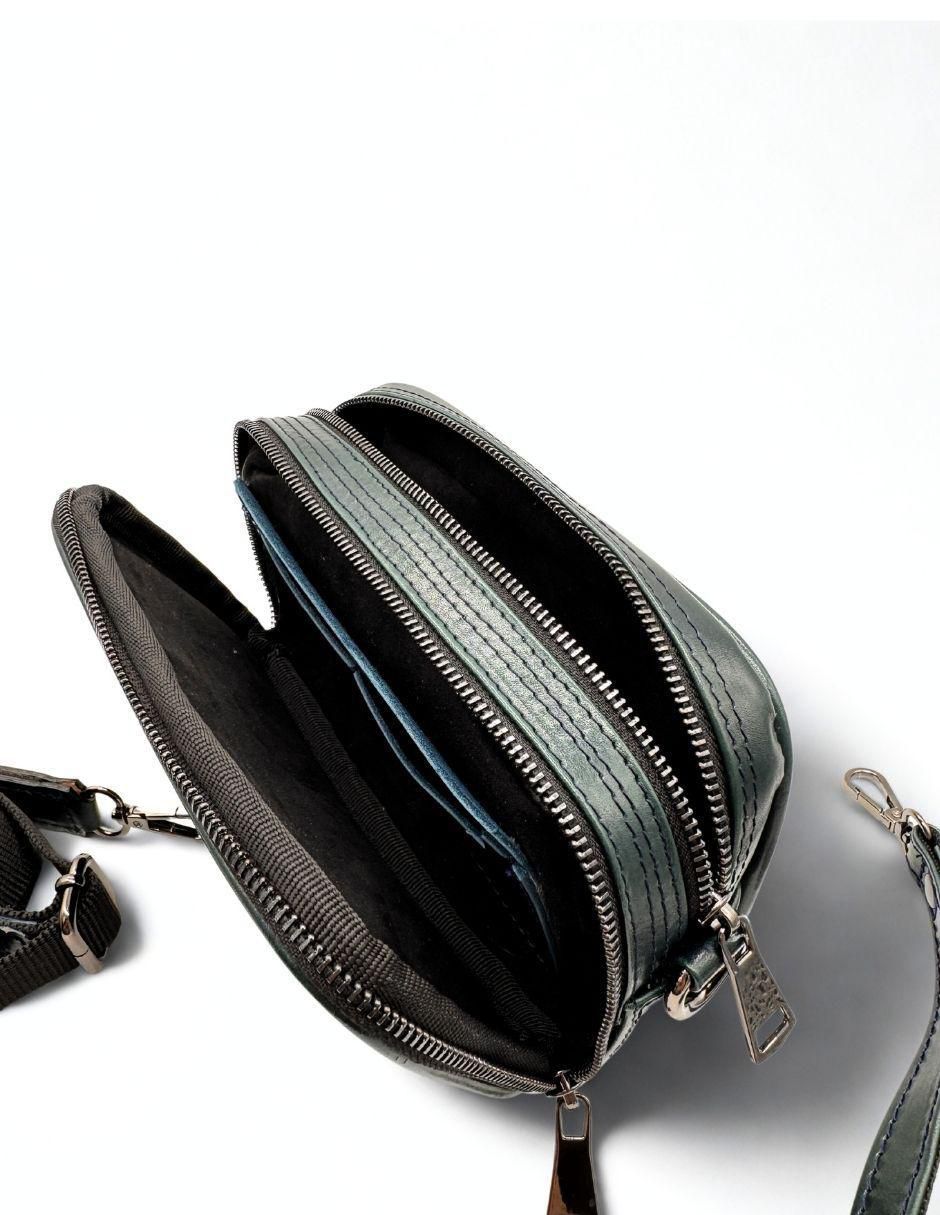 Bolsa bandolera Colección Origen de piel para hombre 11