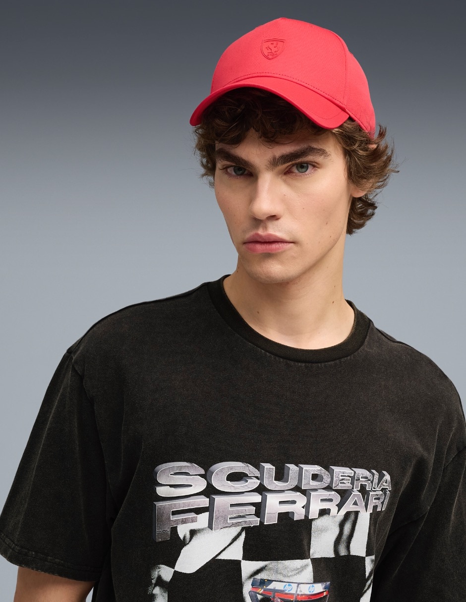 Gorra con visera curva para entrenamiento Ferrari Pro para hombre